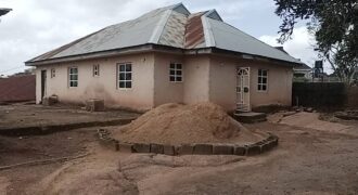 THREE (3) BEDROOM, SITTING ON 3 PLOTS OF LAND