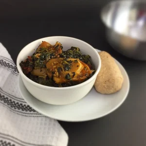 Edikaikong Soup And Swallow