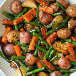 Baked Potatoes With Veggies