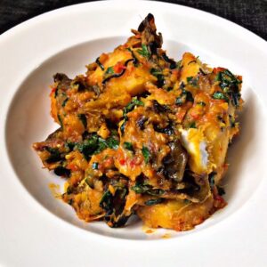Paloma (Yam Porridge With Dried Fish And Shrimps)
