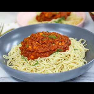 White Spaghetti And Stew